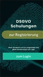 Mobile Screenshot of drk-etraining.de